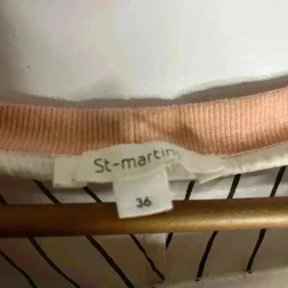 St. Marten Bat Wing Shirt Size Small - Picture 8 of 10